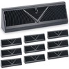 Yaocom 10 Pack Baseboard Register Vent 15 Inch Duct Opening