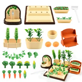 Miniature Garden Accessories, Miniature Dollhouse Accessories, Garden, Miniature Garden Accessory Set, Mini Gnome Accessories, Suitable for Decorating Mini Gardens
