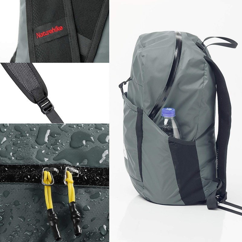 Naturehike Ultralight Foldable Waterproof Backpack by 30D Nylon Fabric Dry