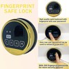 Fingerprint Gun Safe Replacement Lock, EMP Electronic Keypad Lock, Biometric