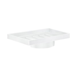 Smedbo O348 Porcelain Container Soap Dish, White