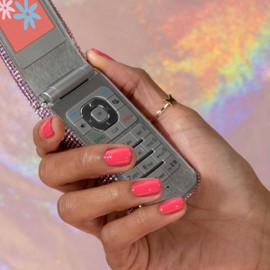 essie salon-quality nail polish, vegan, pink, cream, blushin' & crushin', 0.46 fl oz