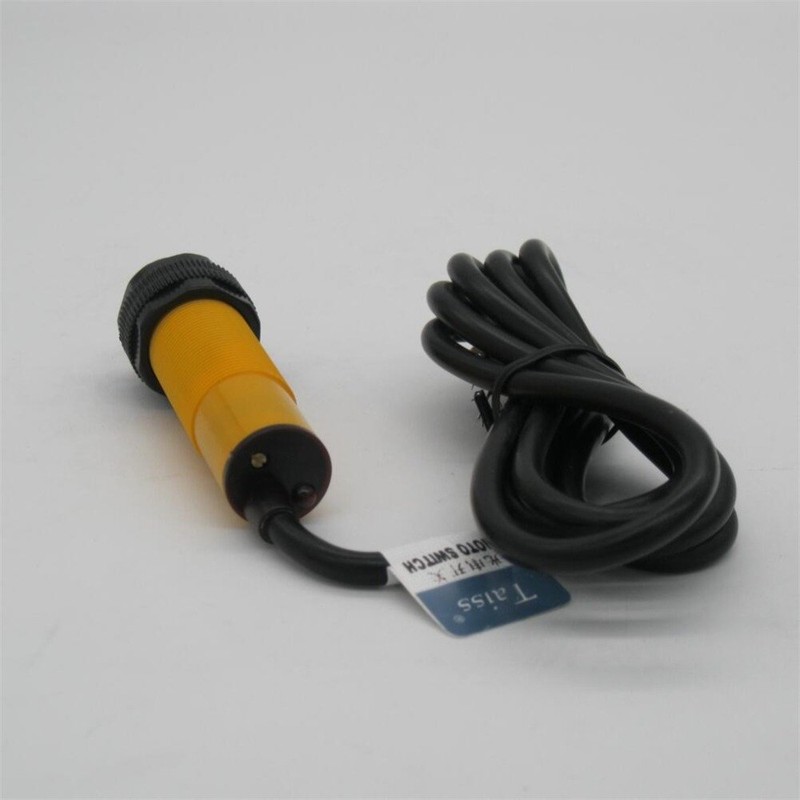 Taiss/30 cm Adjustable M18 Diffuse photoelectric Switch Sensor Optical dc
