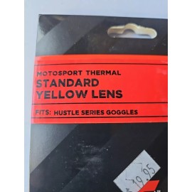 Scott Standard Yellow Lens 219705-029 Fits; Hustle Series Replacement Lens AC34