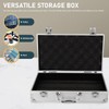 Generic Aluminum Hard Case Briefcase: Aluminum Briefcase with Lock Metal
