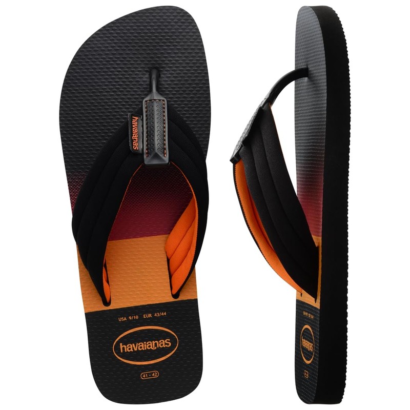 Havaianas for Men - Urban Print Flip Flops - Black