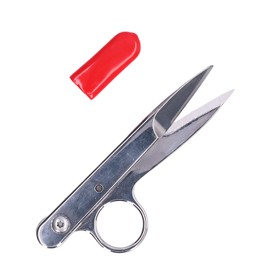 Sewing Scissors, V-Shaped Stainless Steel Sewing Scissors, Thread Cutter, Fabric Embroidery Scissors for Dressmaker, Dressmaker