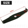 TOMMYFIELD Lawn Mower Replacement Blade Shredder Blade 2 Blade Black