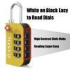 ANVIL TSA Approved Luggage Lock - 4 Digit Combination, 10,000