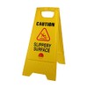 TIMCO 747015 Caution Slippery Surface A-Frame Safety Sign-610 X 300 X 30, Yellow