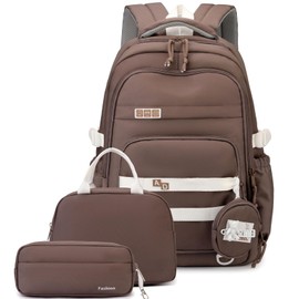 YJMKOI Kids Backpack Set for Girls Middle-School Elementary Bookbags Aesthetic Backpack for Teen Girls-Boys