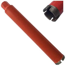 1-1/2" Wet Drill Core Bits for Concrete and Hard Masonry, Diamond Hole Saw, 14" Drilling Depth, 5/8"-11 Arbor, Wet Only