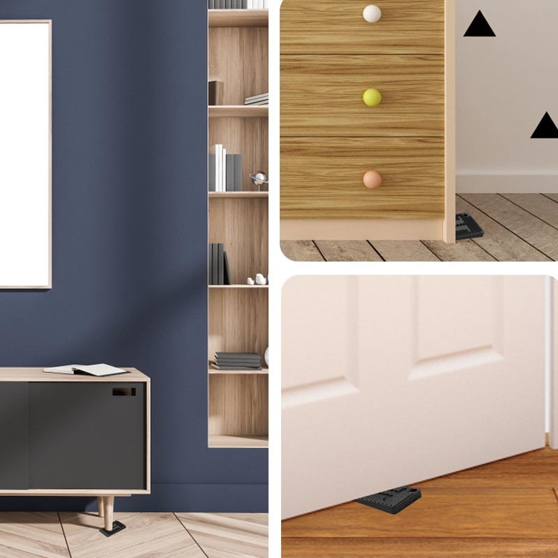 20 Pack Shims, Furniture Levellers, Flexible Rubber Table Leverler Pads,