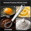Stainless Steel Mini Spring Hand Whisk for Milk Froth, Eggs,