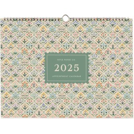 Rifle Paper  2025 Appointment Calendar 16 by 12 Inches  (NEW)