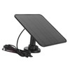 Camera Solar Panel, -5°F to 120°F 12W Doorbell Solar Panel