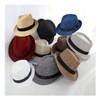 Giroir Fedora Hats for Men Women Short Brim Unisex Summer