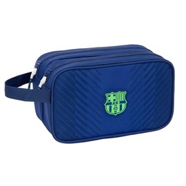 Safta F.C. Barcelona Navy Blue Large Children's Toiletry Bag, Adaptable to Cart, Convenient and Versatile, Quality and, navy, M, casual