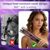Automatic Curling Iron with Smart Anti-Tangle Design - Travel Friendly
