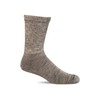 Sockwell Men's Extra Easy Relaxed Fit Sock, Lt. Grey -
