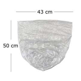 Neadas 1.2 Gallon Small Grey Trash Bags, 5 Litres Garbage Bags, 6 Rolls (150 Count)
