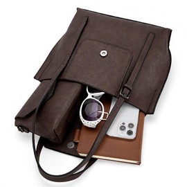 Montana West Wrangler Tote Bag for Women Beige Vegan Leather Shoulder Tote Bag Purse and Handbags Ladies Purses SWG167-6712CF