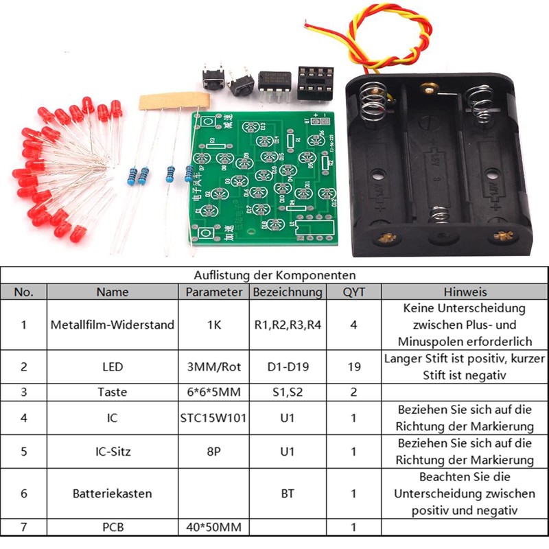 Windmill Kit DIY Electronic Funny Rotating Light Kit DIY Adjustable