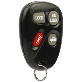 Car Key Fob Keyless Entry Remote fits Buick Lesabre Park Avenue / Chevy Impala Malibu Monte Carlo / Oldsmobile 88 98 Alrero Aurora / Pontiac Bonneville Grand AM (KOBUT1BT, 25678792)
