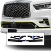 BOGAR TECH DESIGNS for Infiniti QX80 2018-2024 Lower Front Chrome