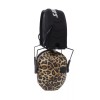 Walker's Razor Slim Electronic MUFF - Leopard Print