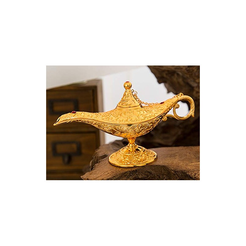 VOANZO Magic Aladdin, Retro Metal Fairy Tale Aladdin Magic Genie
