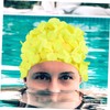 Totority Women's Floral Swim Cap for Women Hat Cooler Stretchy