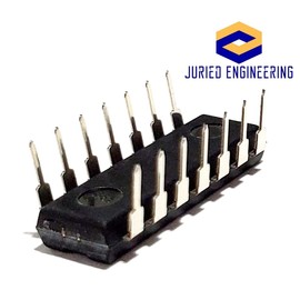 Juried Engineering ON Semiconductor/Fairchild MC14013BCP CD4013BE CD4013B CD4013 CMOS Dual D-Type Flip Flop DIP-14 Breadboard-Friendly (Pack of 3)