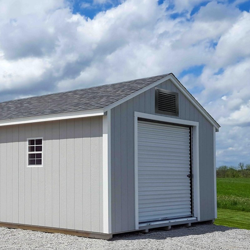 Bonshocon 12 x 12" Gable Vent,2 Pack Aluminum Shed Vents,Sturdy