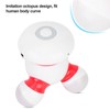 Electronic USB Handheld Mini Body Massager Gentle Vibration Massager with