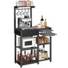 YATINEY Bakers Rack with Storage, 5-Tier Coffee Bar Station with