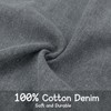 Surblue Cotton Denim Apron With 2 Pockets, Cross Back Aprons
