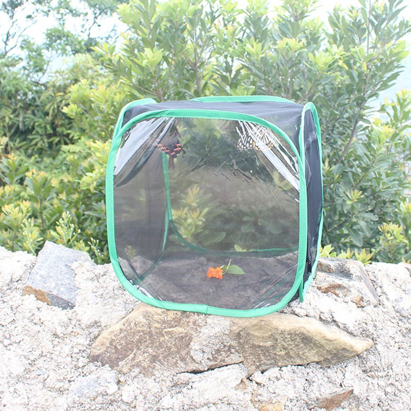 Large Foldable Portable Durable Ventilated Butterfly House Breeding Cage