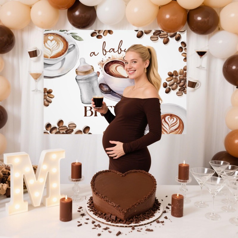 A Baby Is Brewing Coffee Party Decorations A Baby is