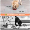 Pet Feeding Mat-Absorbent Pet Placemat for Food and Water Bowl,
