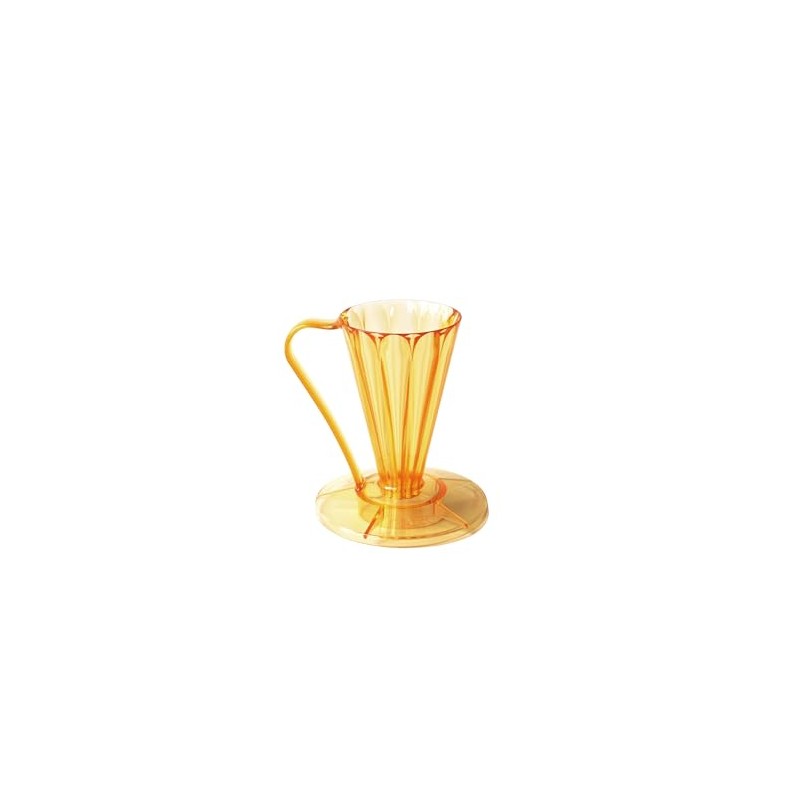 CAFEC Pour-Over Flower Dripper DEEP 27 Taizo Gold | FDD-27TG