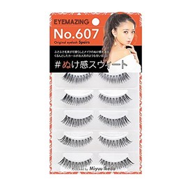 Glitter Innovation EYEMAZING False Eyelashes NO.607 5 Pairs