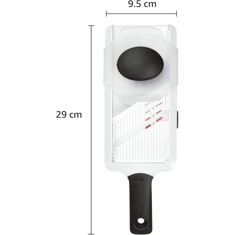 OXO Good Grips Handheld Mandoline Slicer for Kitchen, Adjustable Vegetable