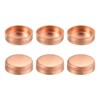 MECCANIXITY Copper End Cap Pipe Fitting Sweat Plug Connection 16mm(5/8")