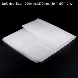 sourcing map 100 Mesh Paint Nylon Mesh Filter Woven Net Sheet Filter Cloth for Paint, Home Brewing (39"x50")