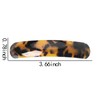 French Tortoise Shell Hair Barrettes for Women Thick Thin Fine