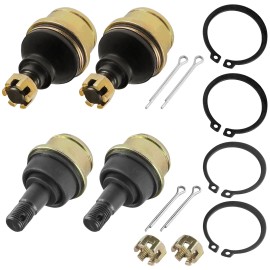 Caltric Ball Joints for Honda Rancher 420 TRX420FPA 2007-2014 Front Upper Lower Lh Rh 4x