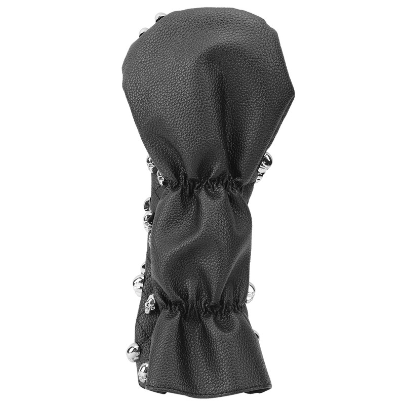 Golf PU Skull Wooden Club Head Protector Cover Headcover Protector