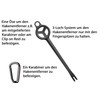 Daiichiseiko Set of retaining pull system clip on reel and
