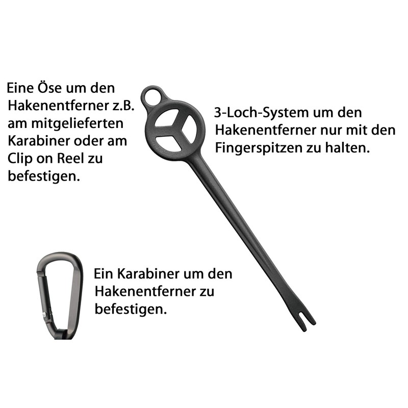 Daiichiseiko Set of retaining pull system clip on reel and